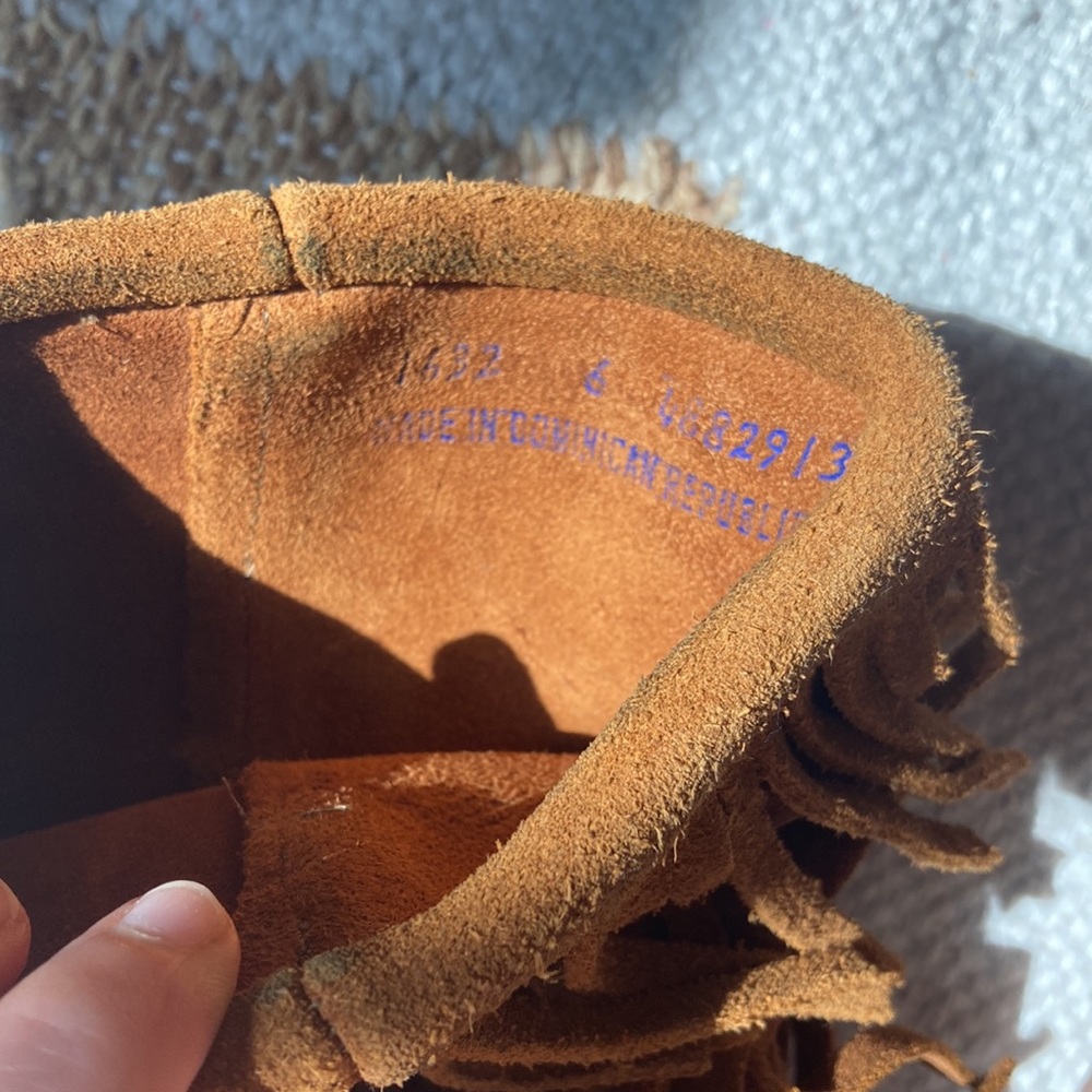 Minnetonka Moccasin 3 Layer Fringe Boot - image 4